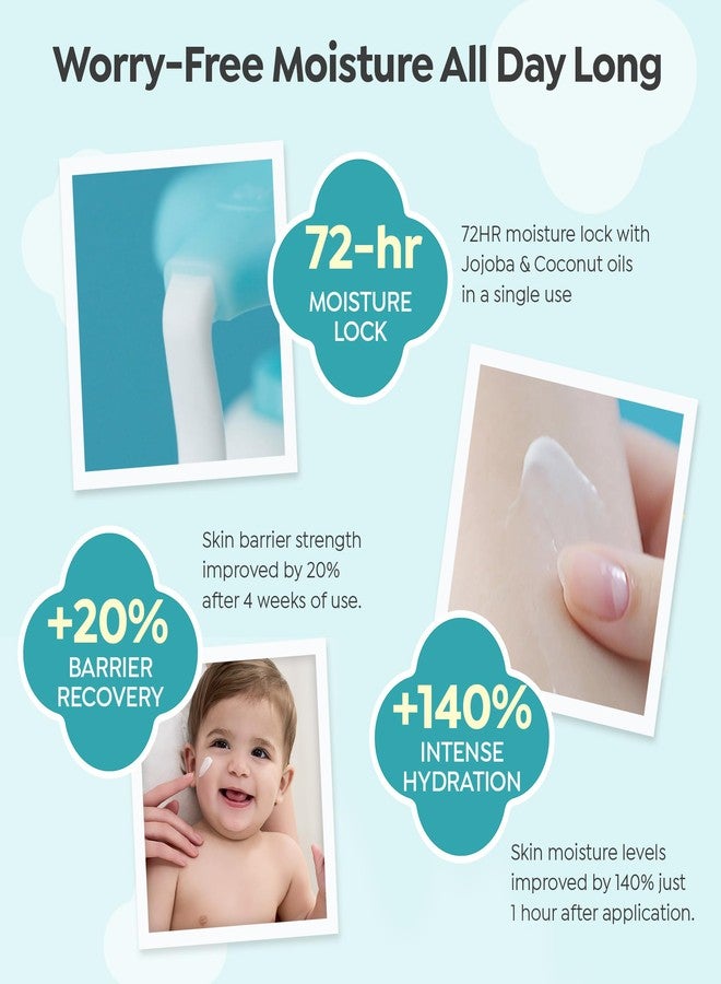 GOONGBE Moisture Lotion - Korean Baby Body Moisturizer - Hypoallergenic Moisturizing & Calming Daily Skincare for Dry Skin - Fast Absorbing, Naturally Derived Non-Greasy Lotion, 11.8 oz. - Image 3