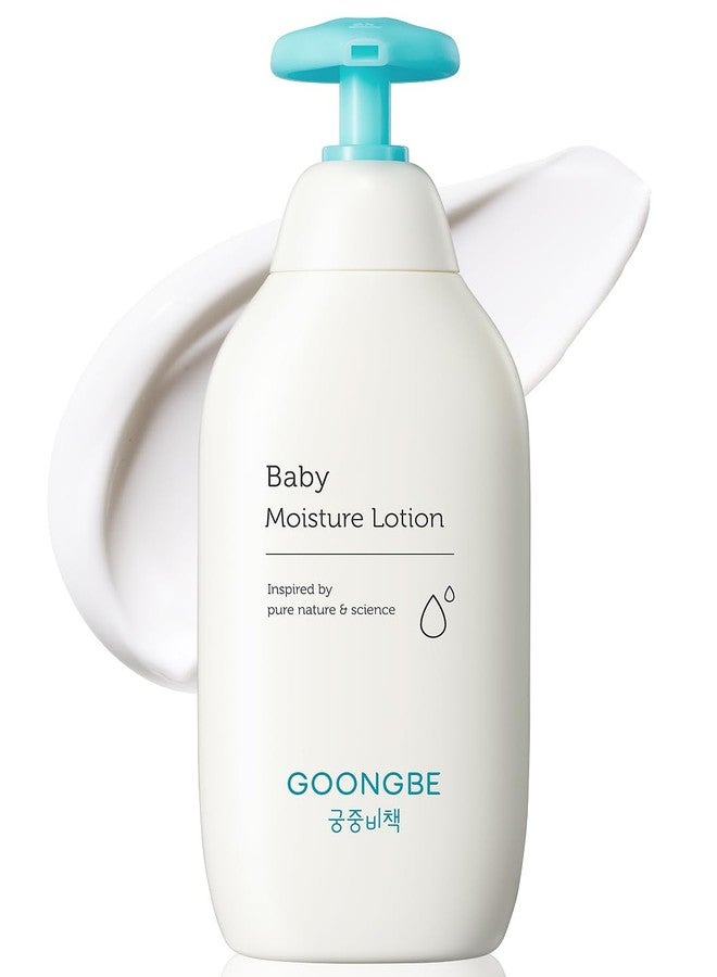 GOONGBE Moisture Lotion - Korean Baby Body Moisturizer - Hypoallergenic Moisturizing & Calming Daily Skincare for Dry Skin - Fast Absorbing, Naturally Derived Non-Greasy Lotion, 11.8 oz. - Image 1
