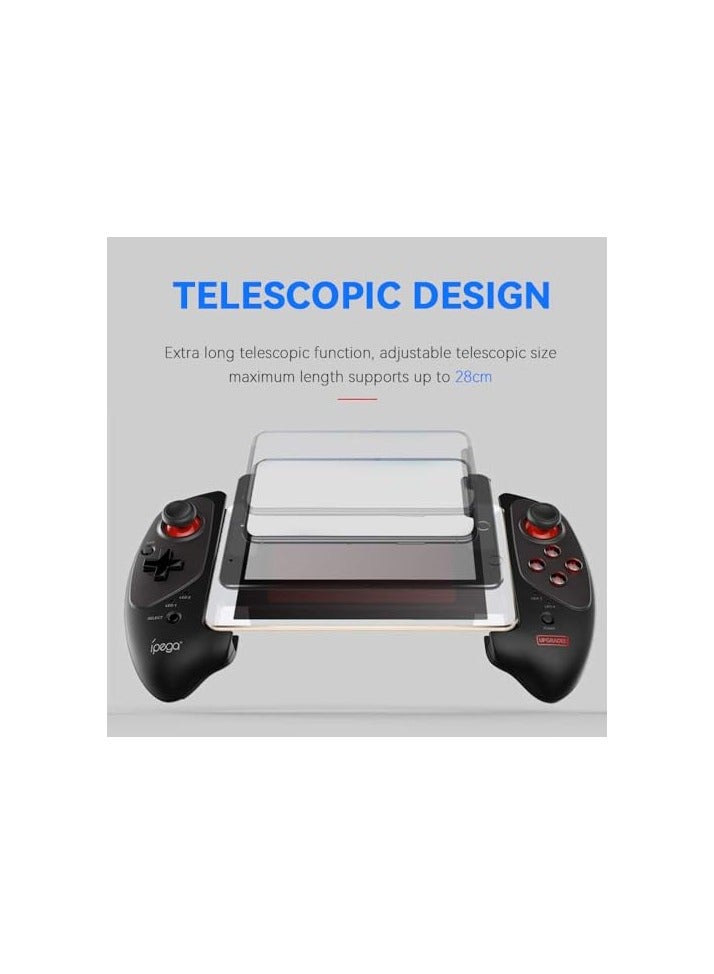 Ipega Wireless Game Controller Retractable Gamepad Joystick for Android iOS Mobile Phone Tablet - Black  - Image 3