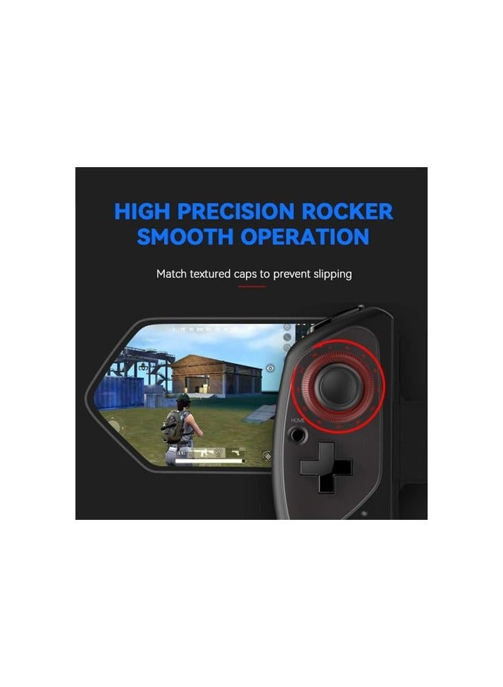 Ipega Wireless Game Controller Retractable Gamepad Joystick for Android iOS Mobile Phone Tablet - Black  - Image 4