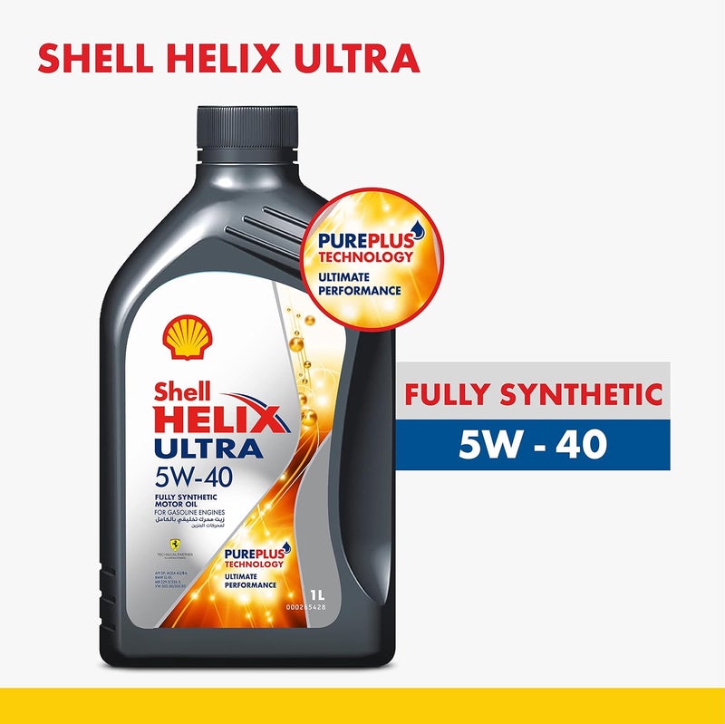 Shell Helix Ultra l 5W-40 -Carton (1Liter x 12 pcs) - Image 4