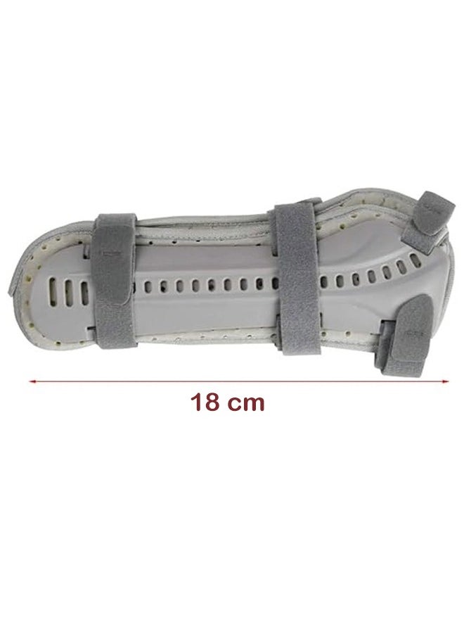 2 Pieces Wrist Ulna Radius Fracture Fixator Left and Right Wrist Support with Sling Protector and Splint for Children Distal Forearm Support (18cm)