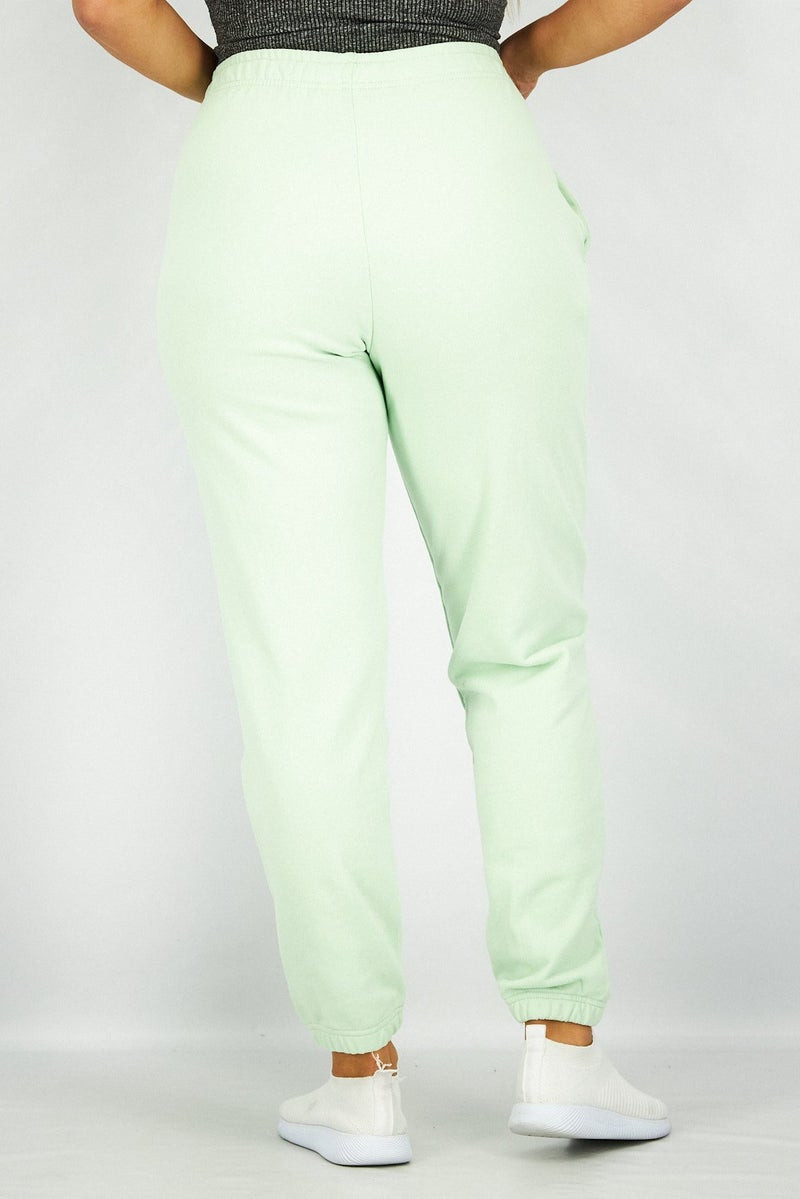 Ocean Pacific Women Sportwear Fit Graphic Print Track Pant, Green - Image 3