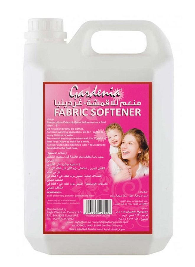 Gardenia - Fabric Softener Pink 5L - Image 1