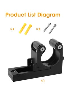 Excefore Bike Wall Mounts, Bike Wall Mounts for Garage, Mountain Bicycle Wall Rack Storage System, Adjustable Bicycle Parking Clip Bike Hooks for Wall for Basement or Garage Space Saver  - Image 5