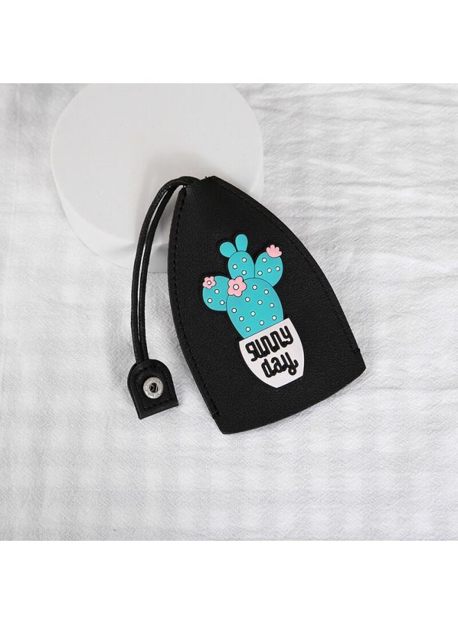 Korean Style Girl Heart Cartoon -out Key Case Creative Pu Leather Car Key Protective Cover Universal