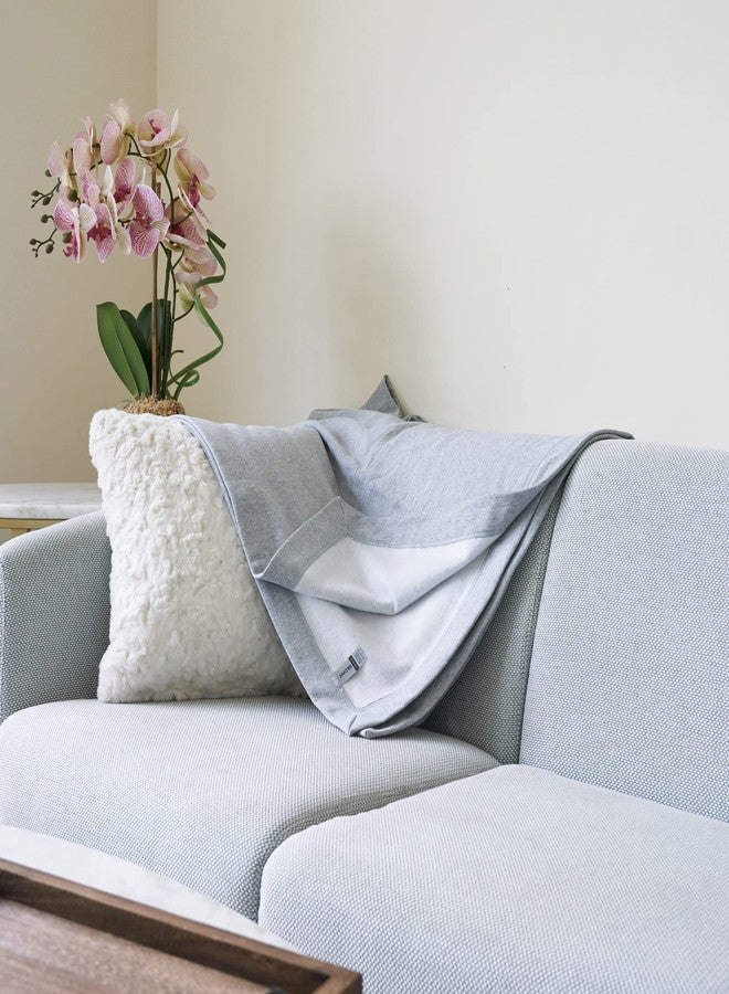 Gildan Heavy Blend Fleece Blanket, Style G18900, Sport Grey, 50" x 60" - Image 5