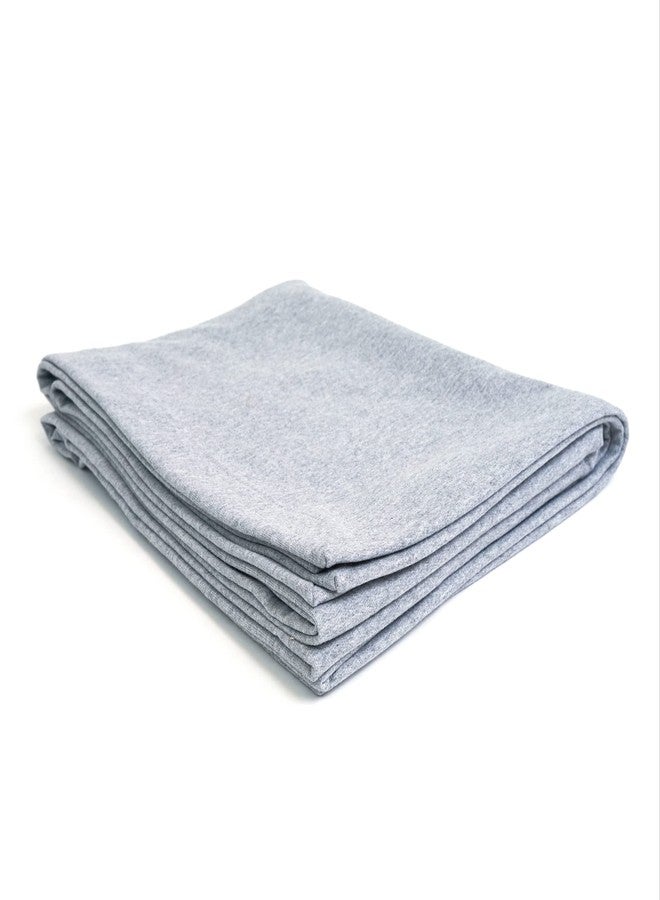 Gildan Heavy Blend Fleece Blanket, Style G18900, Sport Grey, 50" x 60" - Image 3