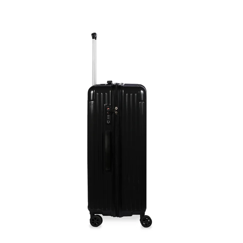 Hotel Collection  Hardside Expandable Check-In Luggage - 28 Inch Luggage with Spinner Wheels - Built-In Digital Weight Scale - TSA-Approved Lock - Black  | Best Price UAE