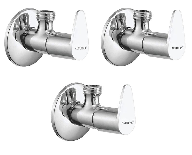 ALTURAS Alturas stainless steel Jazz Angle valve Chrome Plated_set of 3  - Image 1