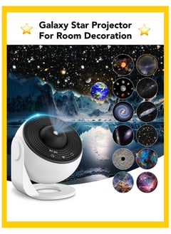 zenvo X 12-in-1 Planetarium Projector - Star & Galaxy Night Light for Kids’ Room, 12 Film Discs, 4K Night Sky Projection, Quiet Rotation, Home Decor & Bedside Lamp, Perfect Gift for Children  - Image 3