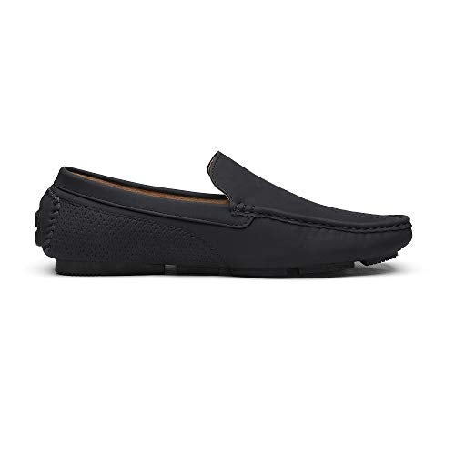 Bruno Marc Mens Penny Loafers Moccasins Shoes,Size 9,Black,3251314 - Image 3
