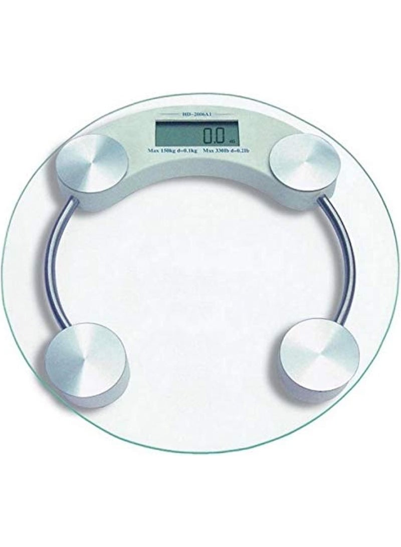 ميزان حمام رقمي بسطح زجاج سيكوريت طبي – قياس وزن بدقة عالية - Image 2
