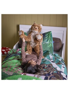 erorex Soft Toy, Lynx/Orange Brown, 63 Cm  - Image 5