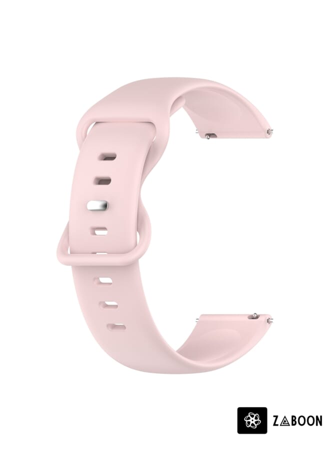 Zaboon Samsung Galaxy Watch 4 40mm 20mm Butterfly Buckle Solid Color Silicone Watch Band - Image 2