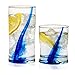 Libbey Blue Ribbon Impressions 16-Piece Tumbler and Rocks Glass Set - Image 2