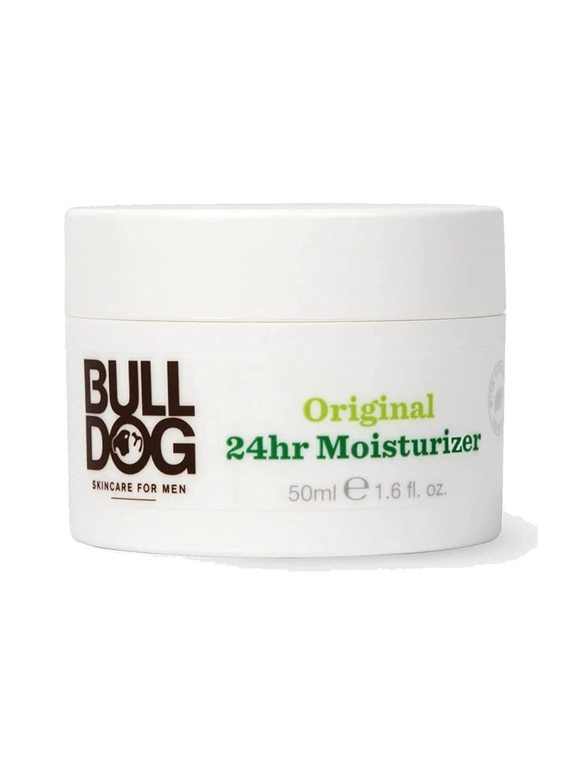 BULLDOG Original 24Hr Moisturizer For Men 1.6 Fl Oz