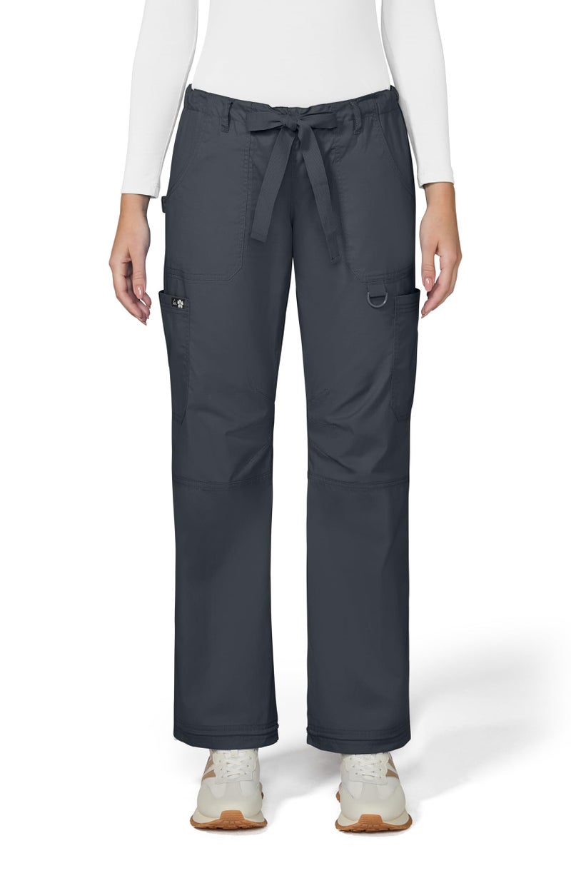 koi womens Charcoal medical scrubs pants, Charcoal, Small US - Image 5