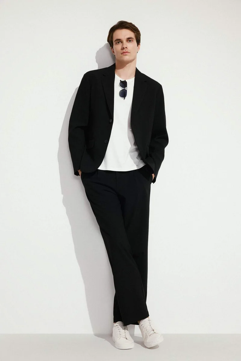 ديفاكتو Straight Fit Trousers