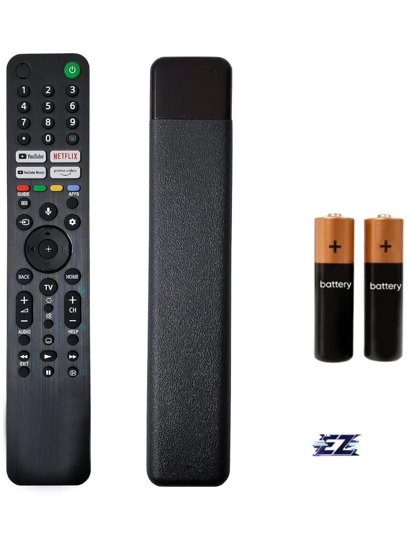 ELTRAZONE RMF-TX520P Bluetooth Remote Control with Voice Function – Replacement for Sony LED/4K Smart TV, Seamless Control, Easy Setup, Battery Included - Image 1