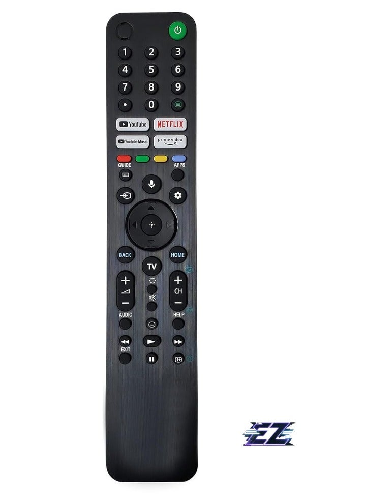 ELTRAZONE RMF-TX520P Bluetooth Remote Control with Voice Function – Replacement for Sony LED/4K Smart TV, Seamless Control, Easy Setup, Battery Included - Image 2