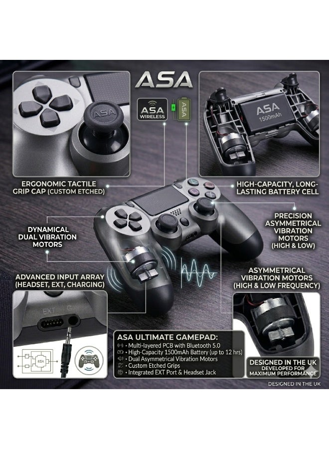 ASA Wireless Gaming Controller for PS4 - Image 2