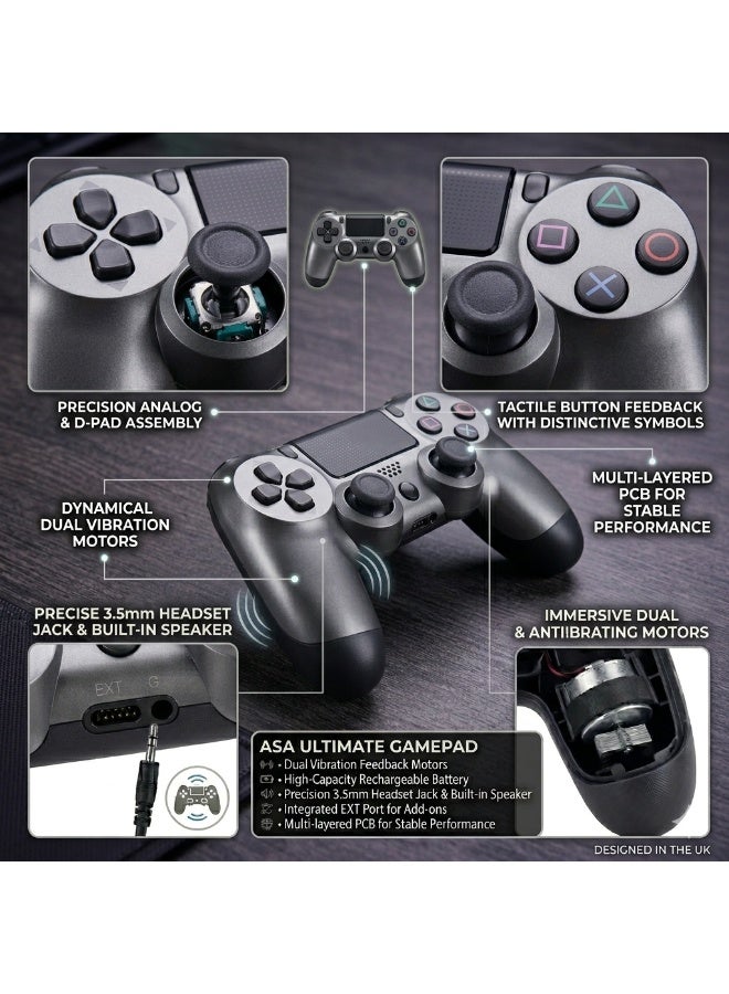 ASA Wireless Gaming Controller for PS4 - Image 3