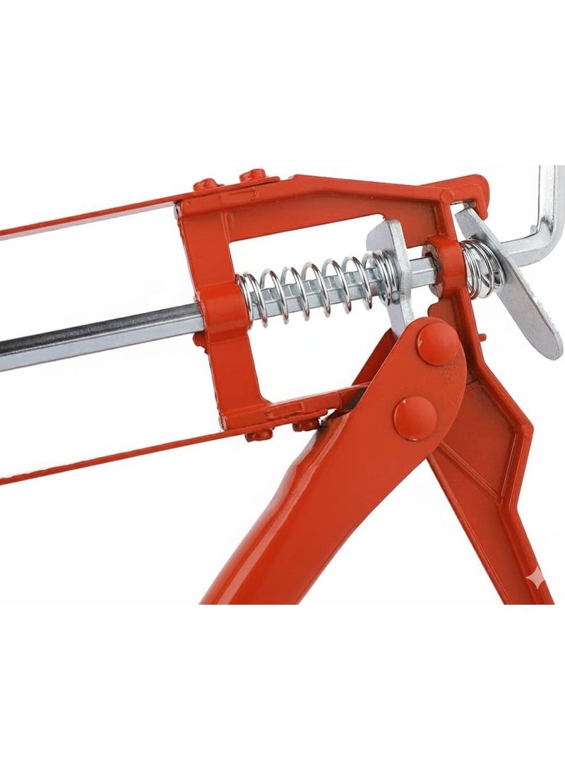 QUALITY Caulking Gun | Durable Manual Silicone Sealant Tube Applicator Adhesive Cartridge Caulk Dispenser with Smooth Trigger | Professional Construction Projects and DIY Home Repair - Image 2