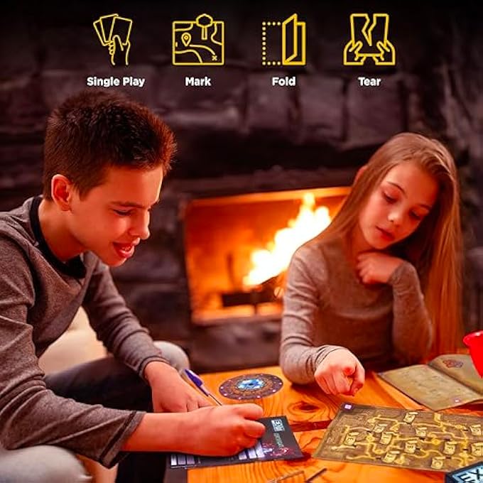 Thames & Kosmos EXIT The Game  The Magical Academy  Escape Room Coop Games  1 Players  Brainteasers  Wizards  Ages 10 - Image 4