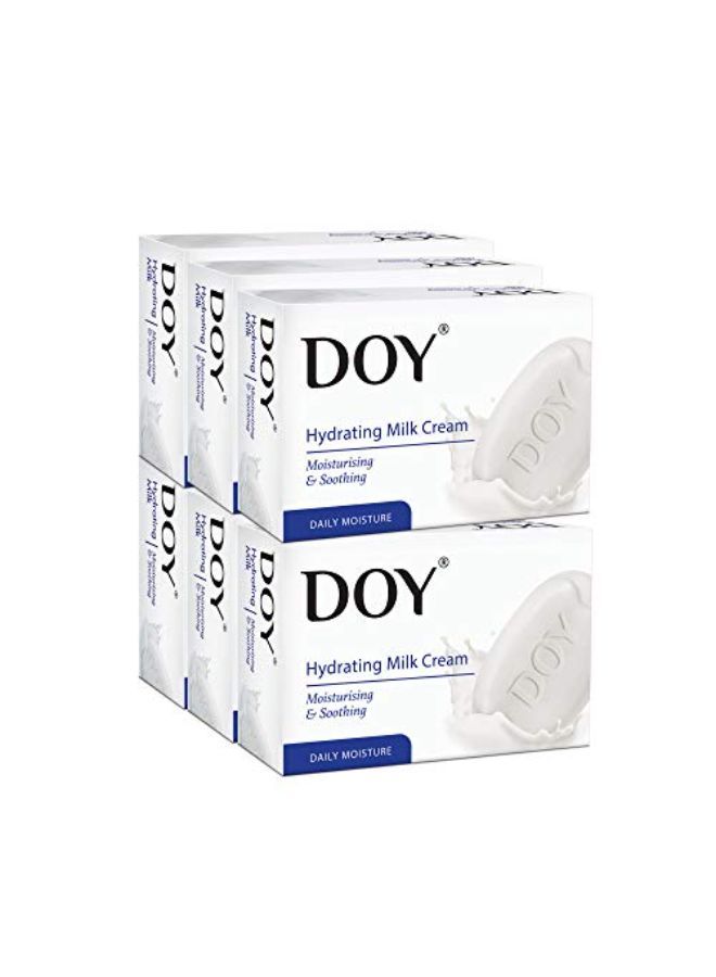 Doy Hydrating Milk Cream Soap, 125 G, Pack Of 6 - Image 2