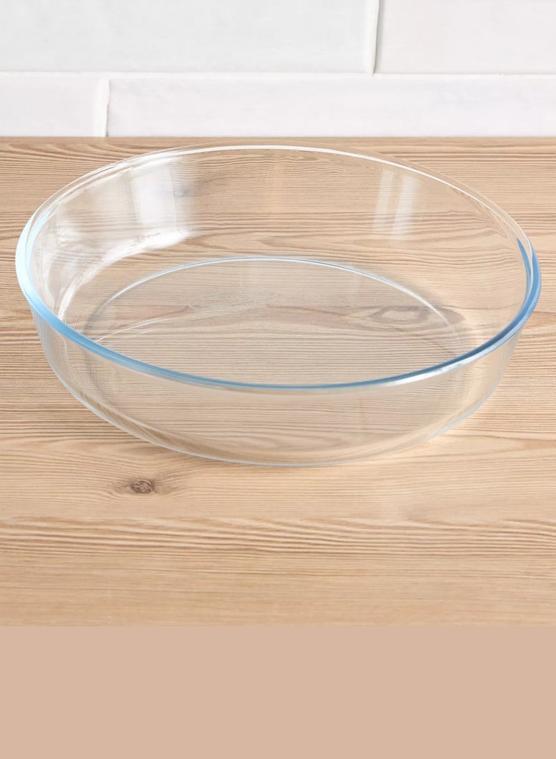 Mirolex High quality borosilicate glass round baking tray Available in several sizes - Image 5