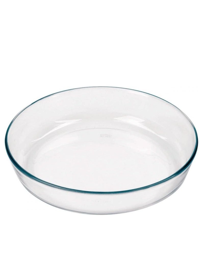Mirolex High quality borosilicate glass round baking tray Available in several sizes - Image 1
