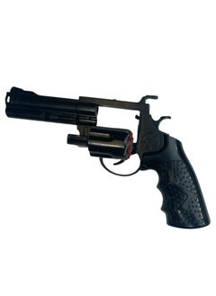 Generic Cowboy Full Metal Tartan Toy Gun, Large Size, Black Color , Tartern Bullets  - Image 5