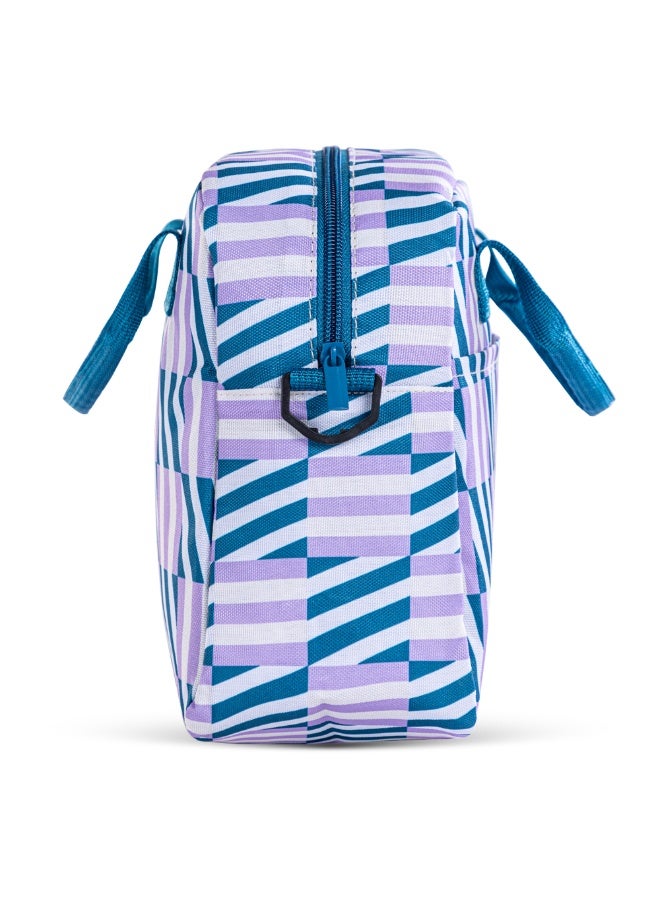 Eazy Kids Stripes Lunch Bag - Blue - Image 4