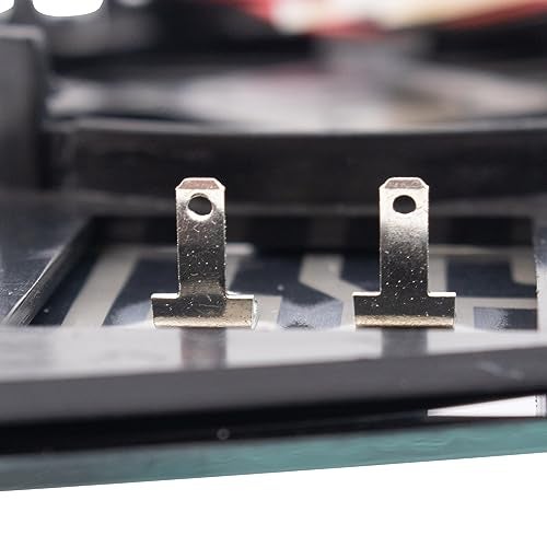 TRQ Driver Side Mirror Glass Heated Blind Spot Indicator Compatible with 2018-2022 Hyundai Kona HY1324114 - Image 2