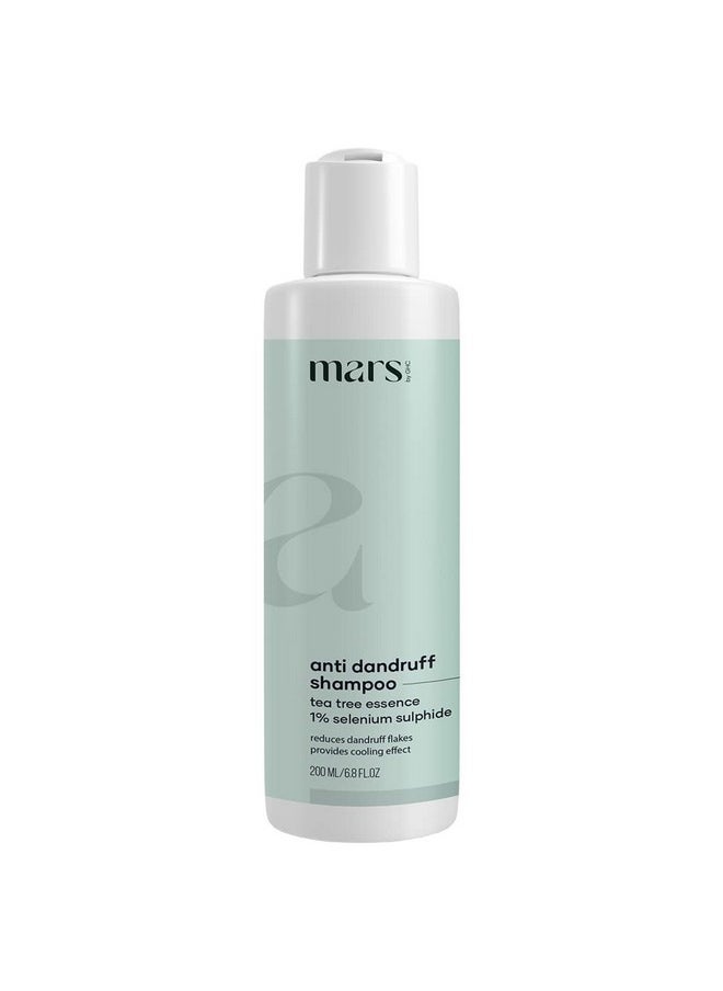 mars by GHC - Anti Dandruff Shampoo With Aloe Vera & Menthol For Itchy Scalp & Dandruff Control | 200 Ml | Pack Of 1 - Image 1