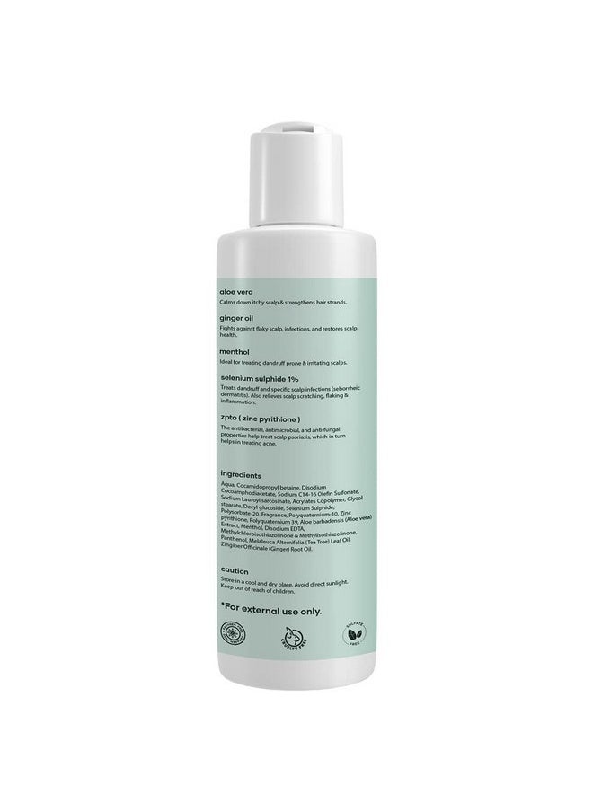 mars by GHC - Anti Dandruff Shampoo With Aloe Vera & Menthol For Itchy Scalp & Dandruff Control | 200 Ml | Pack Of 1 - Image 1