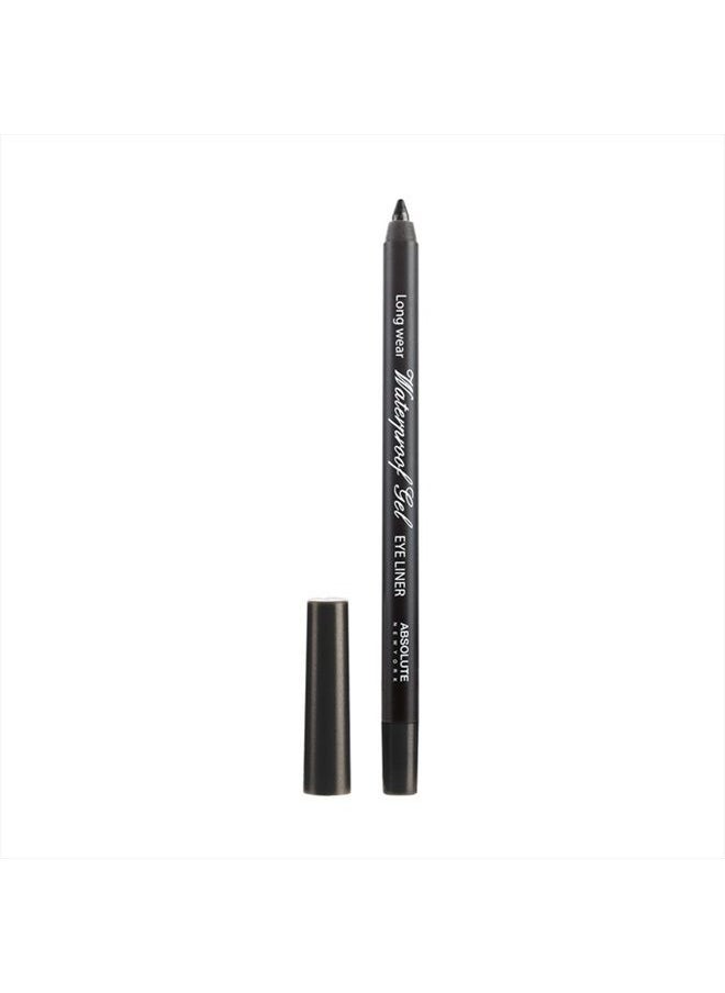 Absolute New York Waterproof Gel Eyeliner NFB79 Twinkle Black  - Image 1