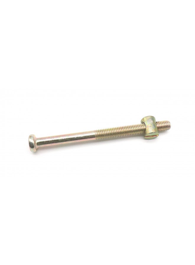 binifiMux binifiMux Half Thread M8 x 100mm Furniture Barrel Screws Bolt Nuts Set for Beds Chairs 6 Set, Bunk Bed Screws, Bunk Bed Bolts, Bunk Bed Hardware, Bed Frame Bolts  - Image 3