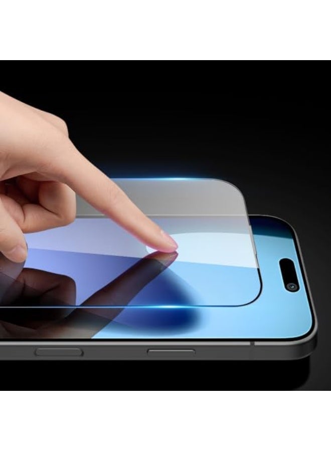 AQUILUX Glass screen protector for iPhone 17 made of tempered glass with full edge-to-edge adhesive for iPhone 17 from Imodel(2PCS) - Image 4