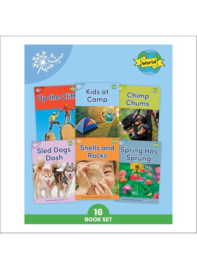 Phonic Books Dandelion World Stages 8-15: Adjacent consonants and consonant digraphs