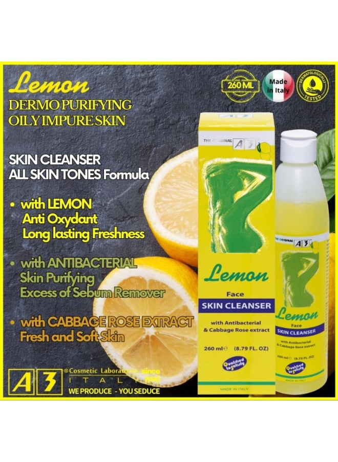 A3 Lemon Lemon Skin Face Cleanser 260 ml - Image 2