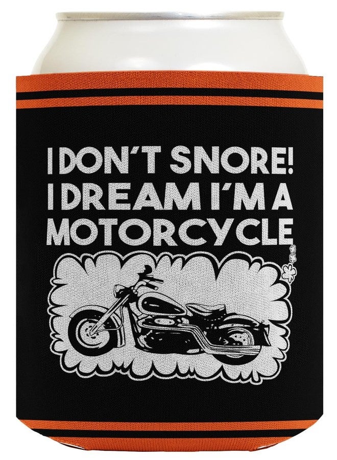 ذيس وير هدايا مضحكة لراكبي الدراجات النارية: "أنا لا أشخر، أنا أحلم بأنني دراجة نارية" - عبوة من قطعتين من حافظات المشروبات متعددة الاستخدامات - Image 4
