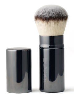DUcare Retractable Airbrush Kabuki Brush Blush Brush for All Face Makeup & Foundation for Liquid, Cream and Powder Face Makeup With Aluminum Handle  - Image 1