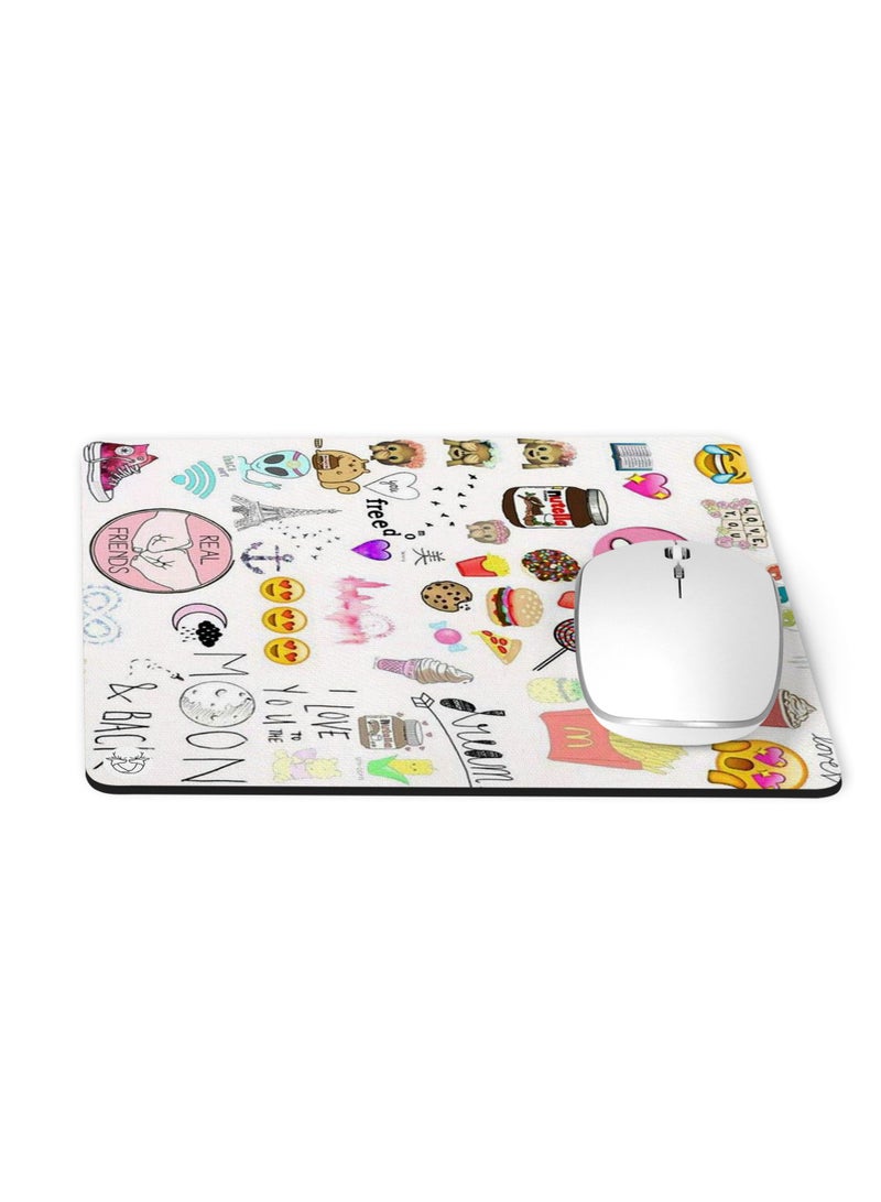 Reeman Design Mousepad with fast food design print 