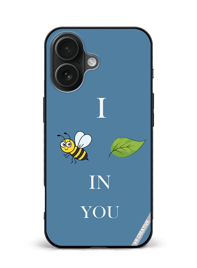 VR CREATIVE Protective Case Cover For Apple iPhone 16 Quotes Design Multicolour