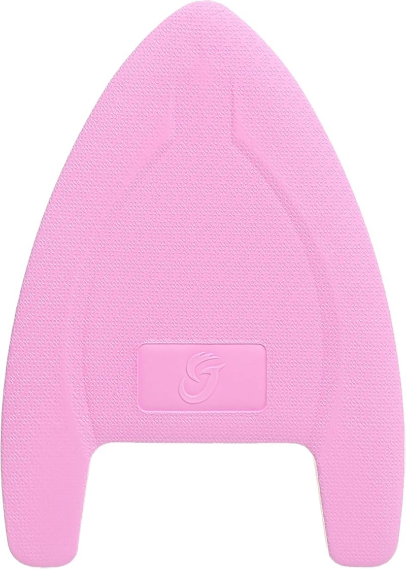 MINSA Small 2-Sided Heart Swim Kickboard M227 Yellow/Purple for Kids