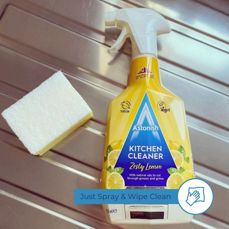 Astonish Kitchen Cleaner, Zesty Lemon,750ml - Image 5
