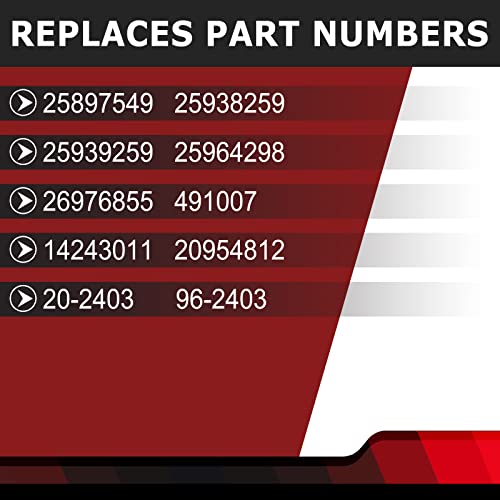 FEXON Power Steering Pump with Pulley Compatible with Buick Enclave Chevy Traverse GMC Acadia Saturn Outlook 3.6L 2007-2017 Replaces 20954812 20-2403 96-2403 - Image 4