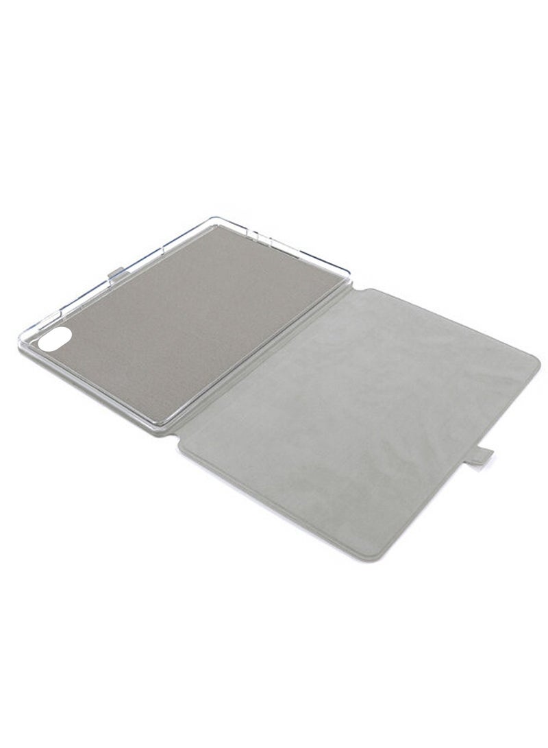 جيماكس غطاء حماية قلاب من جلد البولي يوريثان بإغلاق مغناطيسي لهاتف هواوي ميت باد 11.5 S 2024 (11.5 بوصة) GMAX رمادي - Image 2